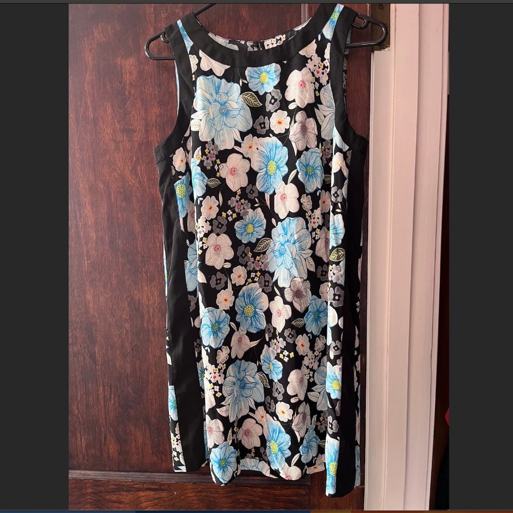 Kensie Floral Sleeveless Midlength Dress - Small, Easter Colors